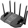 ASUS TUF GAMING BE9400, Router Gaming Espandibile WiFi 7 Tri-band, Nero | (802.11be), 4 Porte 2.5G, Inoltro in Tre Passaggi, Smart Home Master, AiMesh e AiProtection