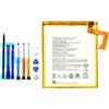 Vvuilsty L19D1P32 Batteria di ricambio compatibile con Tab M10 FHD Plus TB-X606 M10 HD TB-X306F con kit di riparazione