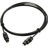 ONOGAL Cavo Toslink TOS Link di audio digitale 1 m SPDIF per PS2 PS3 Xbox DVD 2041
