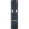 Haroar Telecomando GJ220 for Sharp TV LC-26LE320E LC-32LE320E LC-37LE320E LC-42LE320E LC-19LE320E