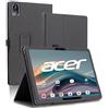 AKNICI Custodia Cover per Acer Iconia Tab M10 LTE/Acer Iconia Tab M10 Tablet 10.1 Pollici, Pelle PU Cover Custodia Protettiva con Cinghia di Sicurezza e Magnete e Funzione di Supporto