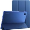 JETech Custodia per Samsung Galaxy Tab A11 Plus, Navy | Cover Retro Traslucido Sottile, Supporto Tri-Pieghevole, Auto Svegliati/Sonno, Antiurto
