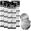 avmzvo 16 batterie a bottone CR2450, 3 V, al litio, CR 2450
