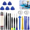 ikBrtaiay 20 pezzi Spudger, strumenti di apertura per display curvi, 0,1 mm, in metallo e plastica, antistatici, strumenti di riparazione durevoli per cellulare, laptop, elettronica