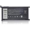 HUBEI WDX0R WDXOR Batteria per laptop | Sostituzione per Dell Latitude 3480 3580 3189 3379 Inspiron 15 5565 5567 5568 5578 5579 7560 Vostro 5468 5568(11.4V 42Wh)