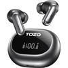 TOZO NC20 Cuffie Bluetooth 5.4 con ANC, Hi-Res LDAC, 6Mic ENC per Chiamate | Traduzione Vocale IA in Tempo Reale, Note Riunione, IPX8 Rilevamento Automatico, Dual Connection, Ricarica Wireless