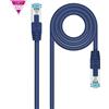 Nano Cable 10.20.1702-BL - Cavo di rete Cat.7 600MHZ LSZH SFTP PIMF AWG26, Blu, 2 m