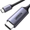 UGREEN Cavo USB C a HDMI 4K@60Hz UHD Tipo C 3.0 HDMI Unidirezionale 1M | Compatible con iPhone 17 Pro Max Air Mac mini M4/M4 Pro Air MacBook M4 Pro Max iPad Pro Air Galaxy S25