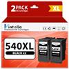 Vintella 540XL PG-540XL Cartucce d'inchiostro Sostituzione per Canon 540 XL Nero Canon 540 PG 540 PG540XL per Canon MG3650 TS5150 MG2250 MG3550 MX395 MG4250 MG3150 MG4150 MG3250 MX525 MX535 (2 Nero)