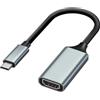 Mepsies Adattatore USB C a HDMI 4K, Convertitore USB Type-C a HDMI | Compatibile con iPhone 17/16/15, Galaxy S25 S24 S23 A56 A16 A36, MacBook Pro/Air, Dell, Surface e Altri