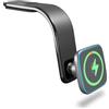 Wicked Chili Supporto adesivo per auto, pieghevole, per superfici curve | Supporto per auto per Apple Magsafe iPhone 17, 16, 15, 14, 13, 12, flessibile, per cruscotto, funzione di ricarica wireless