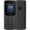 Nokia 110 2023 Telefono Cellulare Dual Sim, Display 1.8 a colori, Fotocamera, Charcoal [Italia]