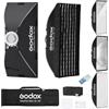 GODOX EazyFlow Rect 40x90cm Softbox Pieghevole Rettangolare con Griglia | Montaggio e Smontaggio Rapido, Bowens Mount per Flash Studio Light SL60W SL100D SL100Bi MS200-V MS300-V DP400III-V SL60IID