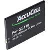 AccuCell Batteria compatibile con Gigaset GS110 agli ioni di litio 3,8 V 3000 mAh 11,4 Wh