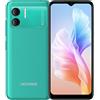 DOOGEENEXT Android 12 Smartphone Offerta X98 PRO, 6,52'' HD+ Telefono Cellulare, Helio G25 Octa Core 4GB RAM+64GB ROM (SD esterna 1TB), Doppia Fotocamera 12MP, DUAL SIM, GPS Sblocco Facciale Verde