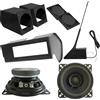 Tecmedia Kit Casse Supporti e Antenna compatibile con Fiat Panda 141 | Pronto all'installazione per ricambio, suono chiaro e pulito