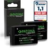 PATONA 2X Premium Batteria LP-E17, non adatta ai caricabatterie Canon | Batteria parzialmente decodificata per EOS R8 II, 77D 200D 750D 760D 8000D, su RP M3 M5 M6 senza indicazione autonomia