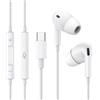 Muspyn Cuffie USB C con Cavo Tipo C Auricolari In-Trauricolari HiFi Stereo con Microfono e Controllo del Volume, Compatibile con iPhone 15/Samsung Galaxy S23/S22/15 Plus/Google Pixel