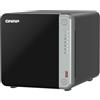 QNAP TS-462A-4G | 4-Bay 3,5-pollici + 2 x M.2, Intel Celeron N5095 (4C/4T), 4GB RAM (Max 16GB), 2.5GbE, 2x USB 3.2 Gen 2 + 2x USB 2.0, Tower NAS