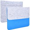 Sölmo Sølmo - Custodia protettiva per laptop e tablet da 13 pollici, MacBook Air, antiurto, antigraffio, spruzzi e polvere, elegante e resistente, 36,5 x 25,5 cm, grigio e blu