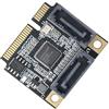 NGFF Adattatore convertitore da Mini PCI-E PCI Express a SATA 3.0 a doppia porta, scheda di estensione per disco rigido, moltiplicatore SATA PM, selettore di porte