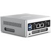 MINISFORUM NAB6 Lite Mini PC con Intel Core i5-12600H, 16 GB DDR4, SSD PCIe 4.0, 12 core/16 thread fino a 4,5 GHz, Dual 2,5 G, Wi-Fi 6, BT 5.2, 2 HDMI, 7 USB