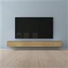 Mai & Mai Mobile TV 300x40,2x30cm, Antracite opaco+Marrone chiaro | Mobile TV per Televisore, Armadietto per TV Basso Soft-close con Ante per Soggiorno, Camera da Letto Fernsehschrank02