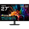 Gigabyte MO27Q28G Monitor Gaming OLED 27 QHD - 2560 x 1440, 280Hz, 0,03ms, 335 cd/m², Display HDR True Black 500, HDMI 2.1, DisplayPort 1.4
