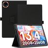 AKNICI Custodia Cover per TECLAST T65 PLUS Tablet 13.4 Pollici, Pelle PU Cover Custodia Protettiva con Cinghia di Sicurezza e Magnete e Funzione di Supporto per TECLAST T65 PLUS