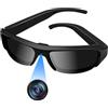 Tebetu Occhiali da Sole Action Camera, Occhiali sportivi con telecamera HD1080P, Registratore Video Esterno con Scheda MicroSD 16GB, Ideale per Campeggio, Escursioni, Pesca e Attività Outdoor