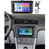 Fuluku 4+64G 7''Autoradio per VW Golf 5 Golf 6 Skoda Passat Seat Tiguan Touran | Stereo auto per CarPlay/Android Auto Wireless, Schermo TouchScreen 7IPS, Radio Auto Bluetooth/GPS, Retrocamera, FM, WiFi
