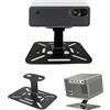 UOCAI Supporto Proiettore A Soffitto Staffa Proiettore Soffitto, Girevole A 360° | Supporto per Proiettore, Multifunzione, per Proiettore A Parete, per Proiettore con Interfaccia A Vite da 1/4, Nero