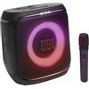 JBL PartyBox Encore 2, Speaker Wireless Bluetooth per Feste, Nero | Microfono Wireless, 15 Ore di Autonomia, Splashproof IPX4, Suono JBL Pro, AI Sound Boost e Connessione Multi-Speaker Auracast