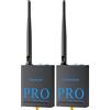 1Mii Trasmettitore e ricevitore audio wireless da 2,4 GHz (1 TX+1 RX) | Kit wireless a bassa latenza, 20 ms, lungo raggio di 100 m, per altoparlanti alimentati, stereo/soundbar