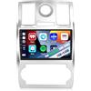 CAMECHO Autoradio Android 15 9 pollici per Chrysler Aspen 300 300C (2004-2010), 1+32 GB, CarPlay wireless e Android Auto, schermo 2.5D, GPS e WiFi, Bluetooth, RDS, microfono incluso
