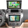 Hikity FM AM RDS Autoradio per Opel Corsa D Astra H Zafira Meriva Combo 2004-2011 | CarPlay Android Auto Wireless Schermo Touch HD 7 Pollici per Auto Bluetooth FM AM RDS EQ Telecamera Posteriore Porta USB
