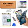 AmComponent - BATTERIA di ricambio per REALME 8 4G BLP841 RMX3085 ricambio | Componente di ricambio con capacità elevata, lunga durata con il dispositivo e zero cicli