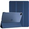 ProCase Custodia per iPad Pro 11 Pollici 2022/2021/2020/2018, Cover per iPad Pro 11 4a/3a/2a/1a Generazione, Ultra Sottile Leggero Cover con Auto Svegliati/Sonno -Blu Sicuro