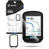 yystao Custodia per navigatore GPS Magene C506/Magene C506SE, custodia in silicone yystao con 1 pellicola morbida in PET, antiurto, impermeabile, antipolvere, nero