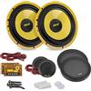 Pyle Subwoofer Auto 20 cm 600 Watt 4 Ohm con Tweeter 1,3 cm Neodimio, Cassa Subwoofer, Altoparlanti, Casse Audio, Stereo Auto