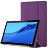 Simpeak Cover Compatibile per Huawei MediaPad T5 10 Custodia, Custodia Cover in Pelle PU Compatibile con Huawei MediaPad T5 10.1 2018 Ultra-Sottile Folio Supporto Smart Cover, Porpora