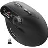 AD ADVANCE Vertical Insight Mouse Wireless Ergonomico LCD 2,4G BT | LCD a colori, 9 scorciatoie, 10 pulsanti, ergonomia 57°, 4000 DPI, ricaricabile, USB-C