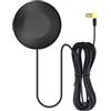 RUIZHI Antenna DAB Auto con Connettore SMB, Antenna DAB+ con Cavo 300cm | Alta Sensibilità di Segnale, Guadagno 18 dBi per Radio Pioneer, Kenwood, JVC, Alpine, AiliTech