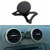 Cookiss Porta Cellulare Magnetico Compatibile con Audi A3 8P e Audi S3 8P adatto per smartphone e GPS con supporto per cellulare per auto, visione regolabile a 360 gradi (nero)