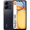 Xiaomi Redmi 13C Smartphone, 8 GB RAM, 256 GB ROM, display 6,74 90 Hz, 3 fotocamere 50 MP, batteria 5000 mAh, ricarica rapida 18 W, processore Octa-Core, dual sim, MIUI 14, NFC, nero (Midnight