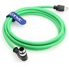 Eonvic Angolo retto M12 4 pin D-code maschio a RJ45 cavo Ethernet industriale schermato CAT5e cavo per fotocamera industriale Cognex (1 m/1 m)