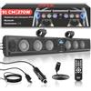 Pyle Soundbar Altoparlanti Auto 91 cm Impermeabile IPX5 | Bluetooth 5.3 | 270W Picco | Woofer e Tweeter Integrati | Luci Rgb | Telecomando incluso