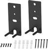 STEEIRO Coppia di supporti da parete in acciaio per altoparlanti Bose OmniJewel Lifestyle 650 Home Speaker Supporti di ricambio (nero)