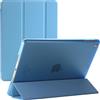 Generic Per iPad Mini 1, 2 e 3 - 7,9 pollici (2012, 2013, 2014) Smart Case con funzione magnetica Auto Sleep/Wake Slim Cover (Aqua)