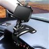 Futuhada Supporto Cellulare Auto con Clip a Molla, 1400 Gradi di Rotazione, Universale Regolabile Porta Telefono Auto per Cruscotto e Parabrezza, Compatibile con Telefoni Cellulari da 3.0-7.2 Pollici